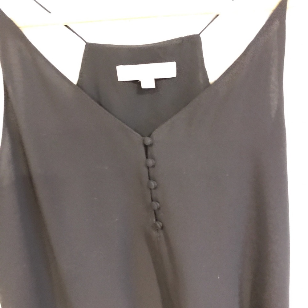 Loft black spaghetti strap Blouse - Picture 4 of 7